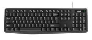 Teclado Genius Kb-117s Usb Black Sp Silencioso Español
