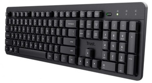 Teclado Inalámbrico Silencioso Trust Ody Ii Negro