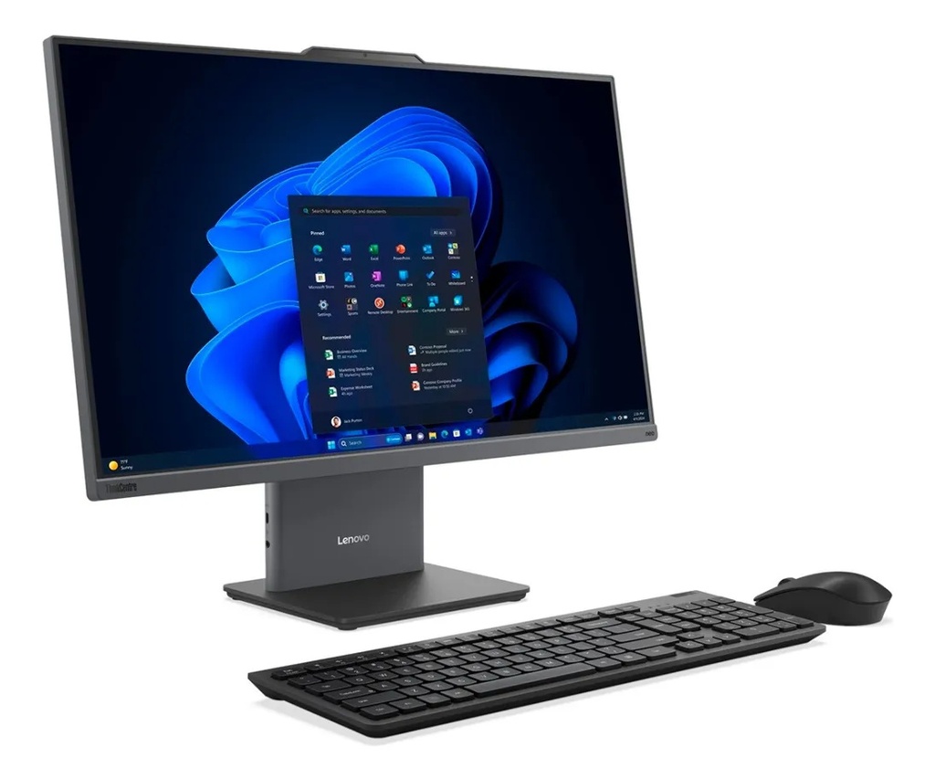 All In One Lenovo Thinkcentre Neo 55a AMD Ryzen 7 250 23.8" FHD + Teclado y Mouse Windows 11 Pro