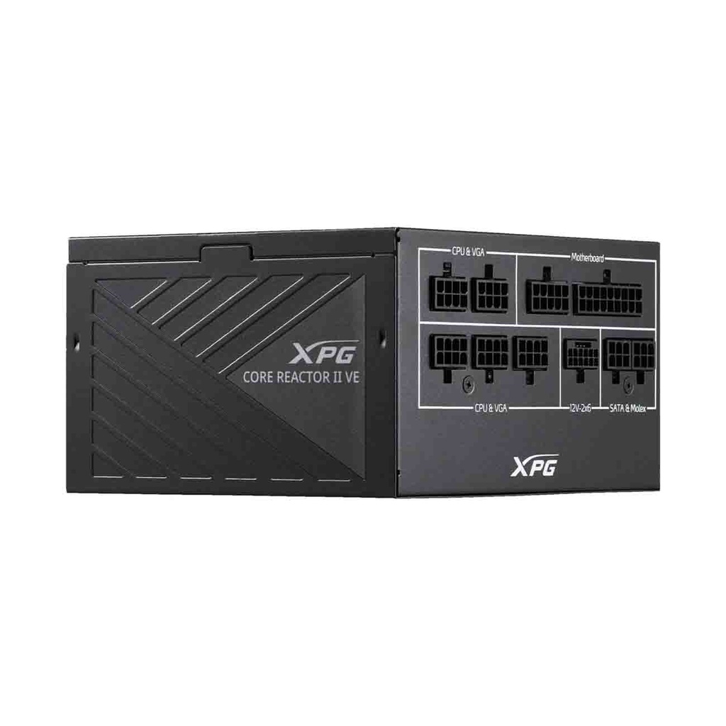 FUENTE 750W XPG CORE REACTOR II VE 80 PLUS GOL.D
